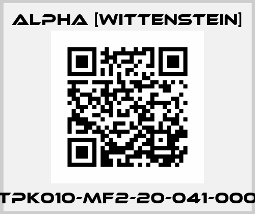 TPK010-MF2-20-041-000 Alpha [Wittenstein]