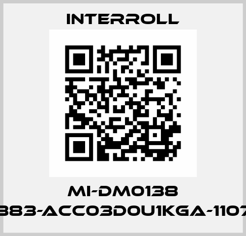 MI-DM0138 DM1383-ACC03D0U1KGA-1107mm Interroll