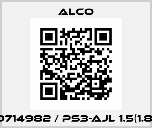 0714982 / PS3-AJL 1.5(1.8) Alco