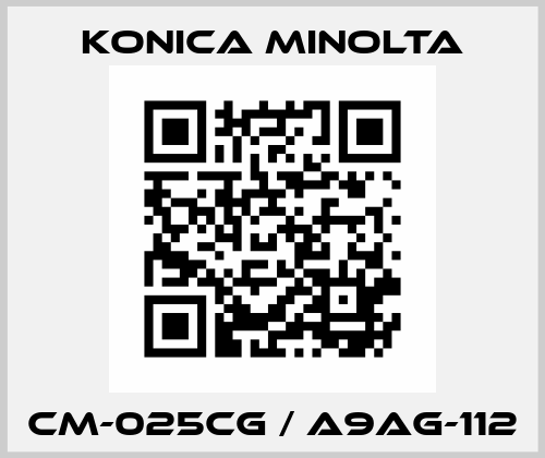 CM-025cG / A9AG-112 Konica Minolta