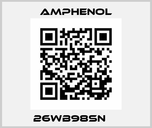 26WB98SN     Amphenol