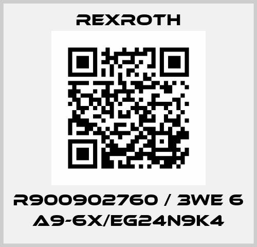 R900902760 / 3WE 6 A9-6X/EG24N9K4 Rexroth