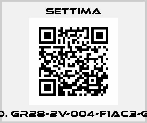 Mod. GR28-2V-004-F1AC3-G-DX Settima