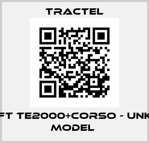 TRALIFT TE2000+CORSO - unknown model  Tractel