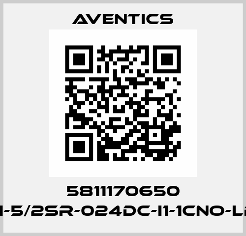5811170650 (V581-5/2SR-024DC-I1-1CNO-LBX-A) Aventics