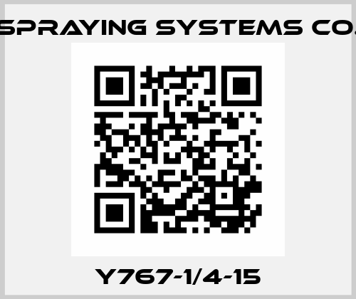Y767-1/4-15 Spraying Systems Co.