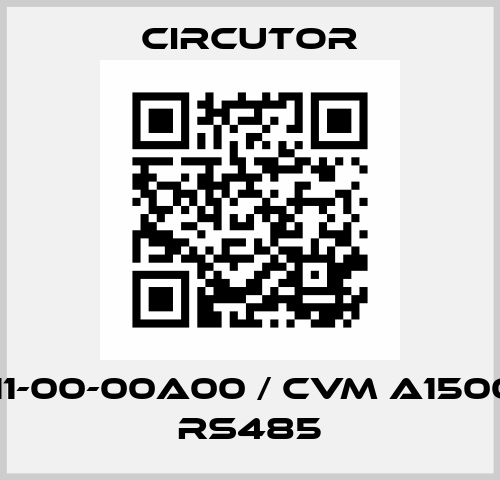 M56311-00-00A00 / CVM A1500 - ITF- RS485 Circutor