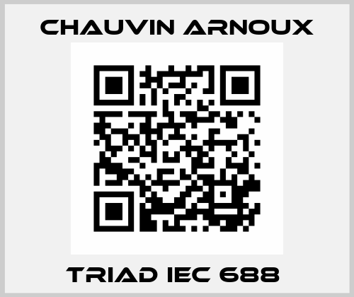 TRIAD IEC 688  Chauvin Arnoux