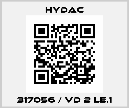 317056 / VD 2 LE.1 Hydac