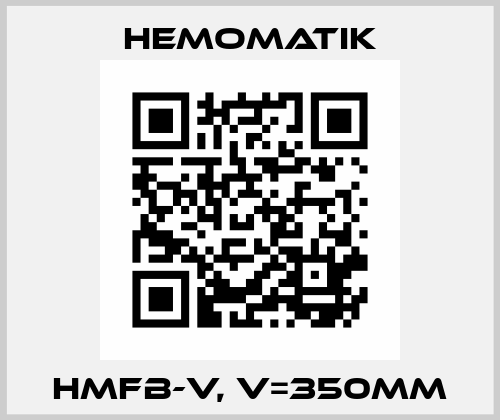 HMFB-V, V=350mm Hemomatik