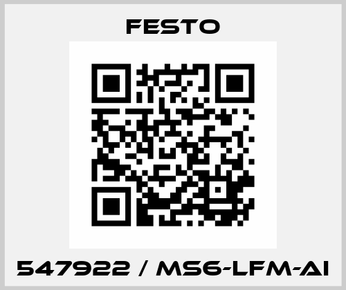 547922 / MS6-LFM-AI Festo