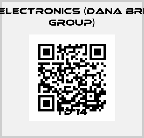 TD 14 BPE Electronics (Dana Brevini Group)