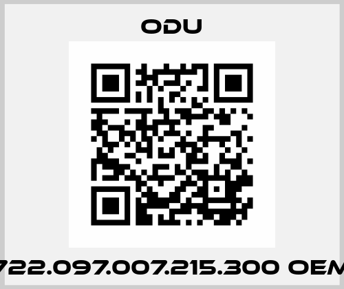 722.097.007.215.300 OEM Odu