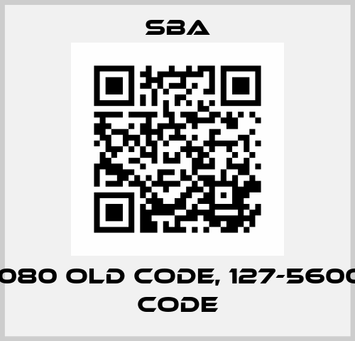 190-0080 old code, 127-5600 new code SBA