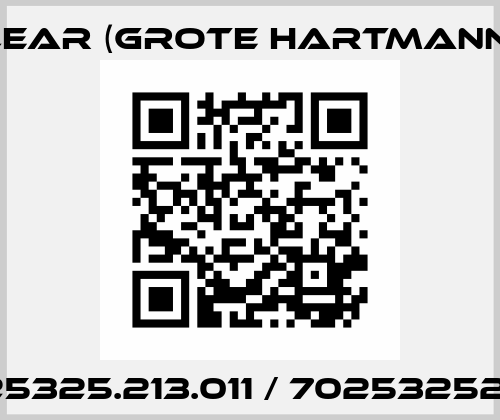 GHW 25325.213.011 / 70253252130110 Lear (Grote Hartmann)