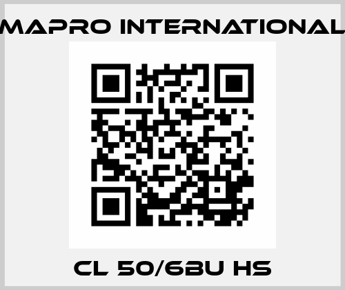 CL 50/6BU HS MAPRO International