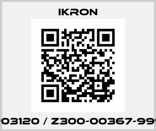 HHP03120 / Z300-00367-99999 Ikron