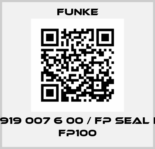 610 919 007 6 00 / FP seal for FP100 Funke