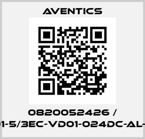 0820052426 / CD01-5/3EC-VD01-024DC-AL-M12 Aventics