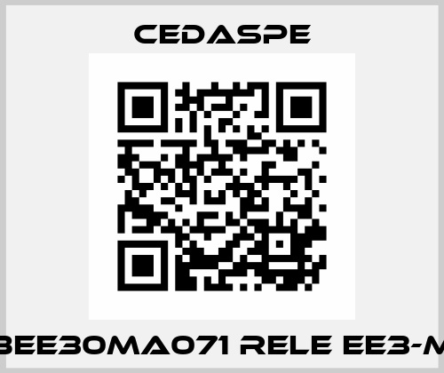 ABEE30MA071 RELE EE3-MA Cedaspe