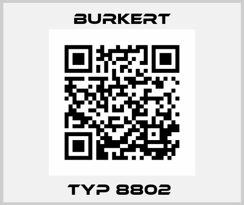 Typ 8802  Burkert