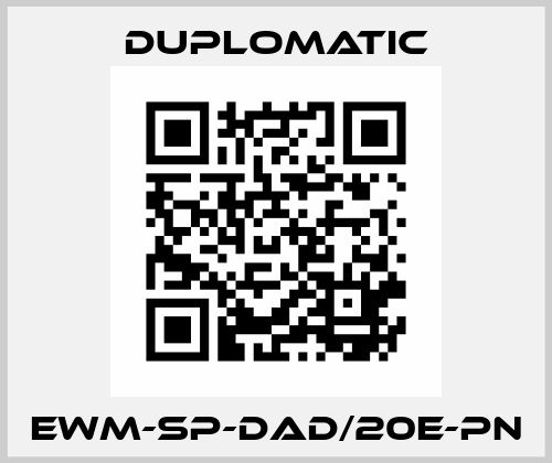 EWM-SP-DAD/20E-PN Duplomatic