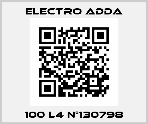 100 L4 N°130798 Electro Adda