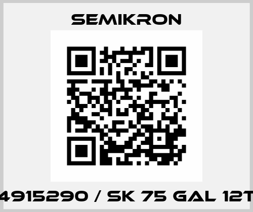 24915290 / SK 75 GAL 12T4 Semikron