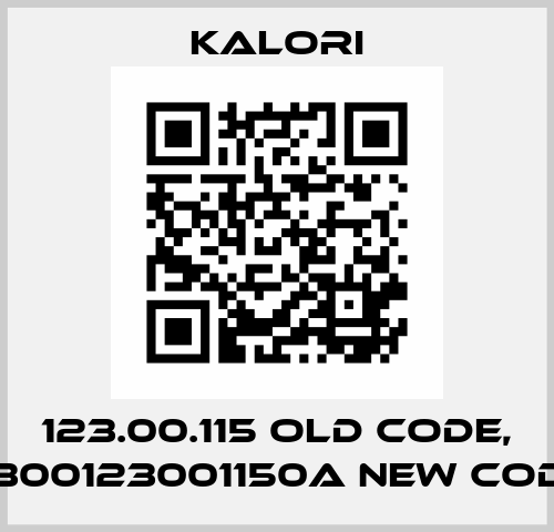 123.00.115 old code, 8300123001150A new code Kalori