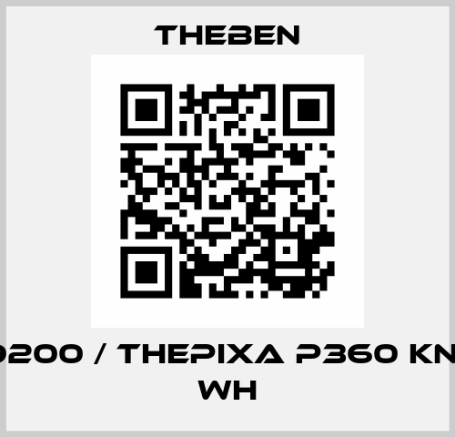2269200 / thePixa P360 KNX UP WH Theben