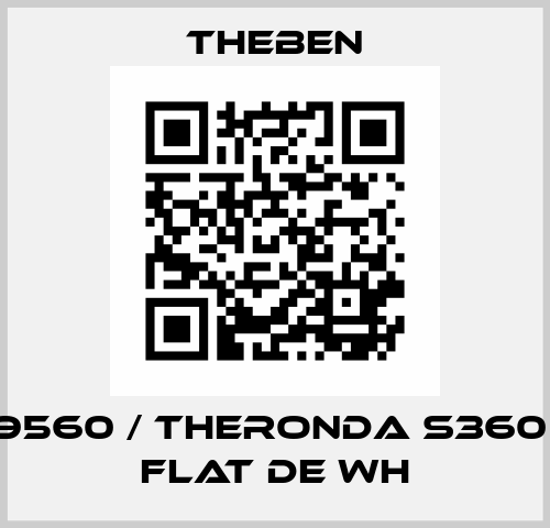 2089560 / theRonda S360 KNX FLAT DE WH Theben