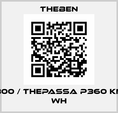 2019300 / thePassa P360 KNX UP WH Theben