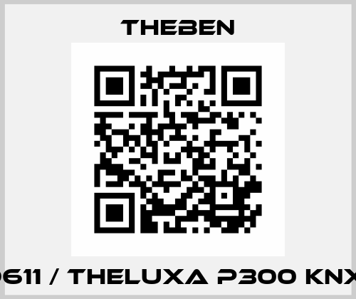 1019611 / theLuxa P300 KNX BK Theben