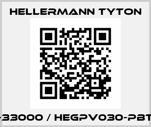 170-33000 / HEGPV030-PBT-BK Hellermann Tyton