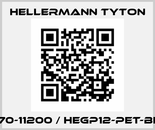170-11200 / HEGP12-PET-BK Hellermann Tyton