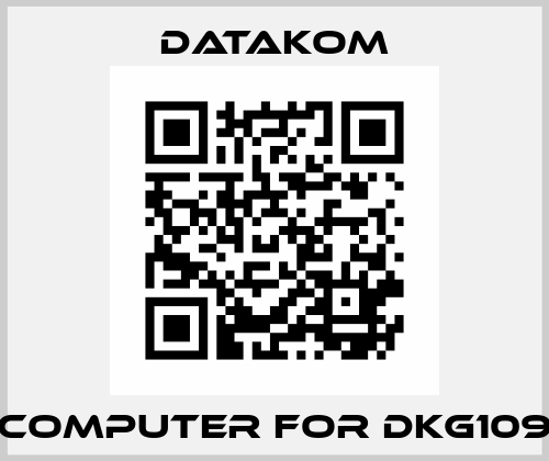 computer for DKG109 DATAKOM