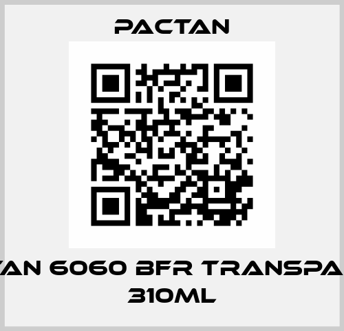 Pactan 6060 BFR Transparent 310ml PACTAN