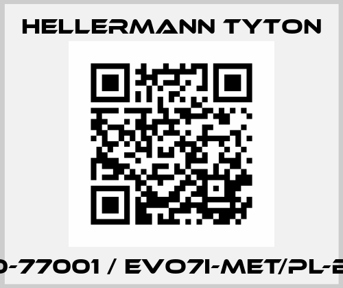 110-77001 / EVO7i-MET/PL-BU Hellermann Tyton