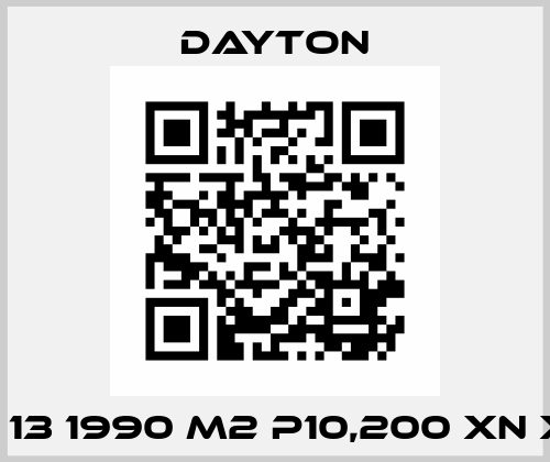 AJX 13 1990 M2 P10,200 XN X3-0 DAYTON