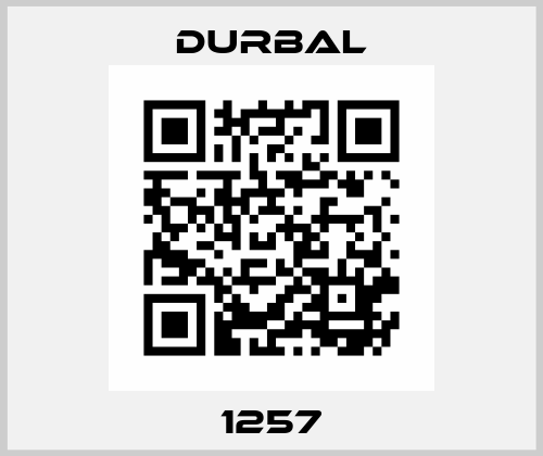 1257 Durbal