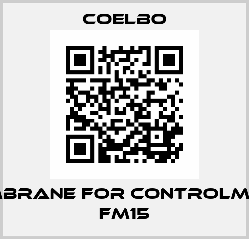 membrane for Controlmatic FM15 COELBO