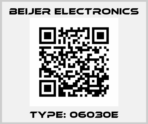 Type: 06030E Beijer Electronics