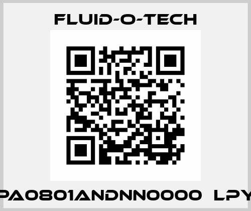 PA0801ANDNN0000  LPY Fluid-O-Tech