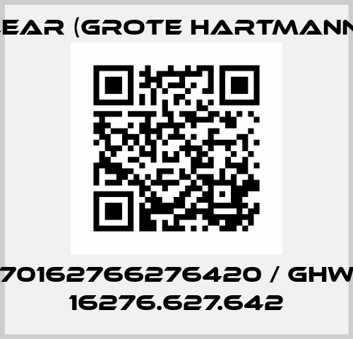 70162766276420 / GHW 16276.627.642 Lear (Grote Hartmann)