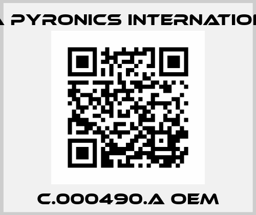 C.000490.A oem ESA Pyronics International