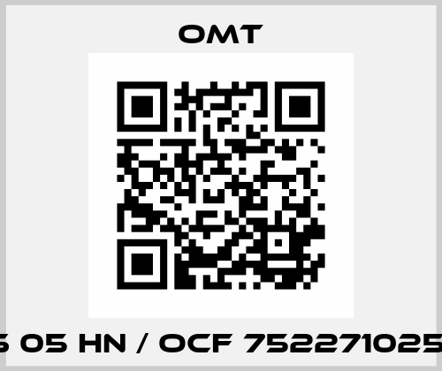 CS 05 HN / OCF 75227102561 Omt
