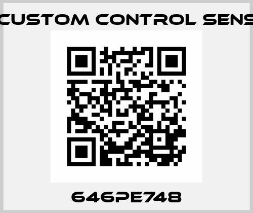 646PE748 CCS Custom Control Sensors