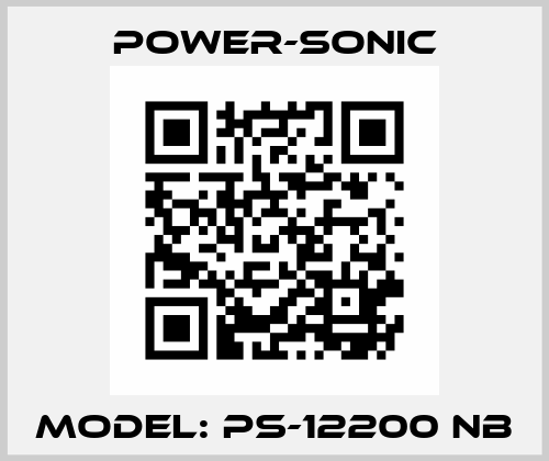 Model: PS-12200 NB Power-Sonic