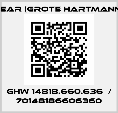 GHW 14818.660.636  / 70148186606360 Lear (Grote Hartmann)