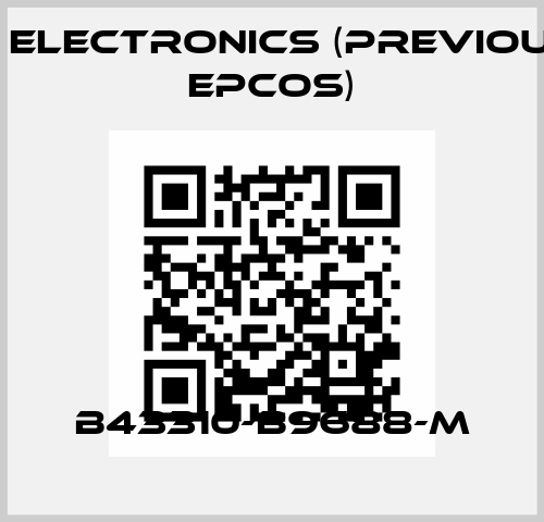 B43310-B9688-M TDK Electronics (previously EPCOS)
